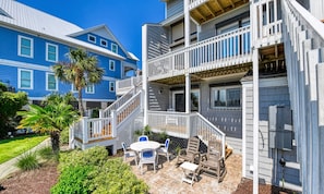 Outdoor dining - Gulf Stream Villa 113 (Garden City Beach)
