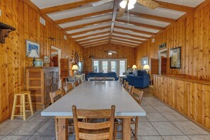 Interior - La Haina Channel front home (Garden City Beach)