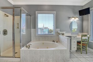 Shower, towels