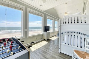 Games room - Ocean Air - 8 bedroom, 6 1/2 bath Oceanfront Home with Private Pool (Garden City Beach)