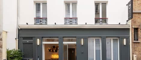 Fassade der Unterkunft