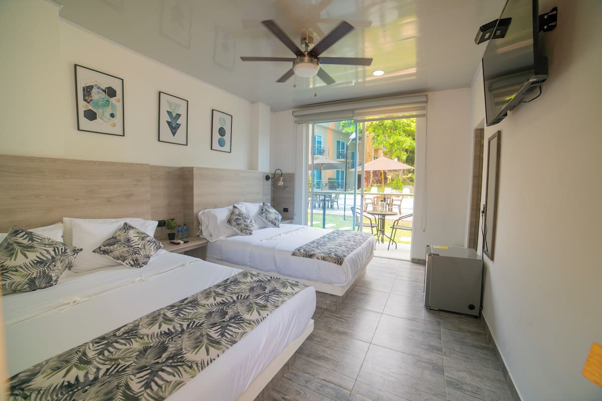 Wifi gratis y ropa de cama