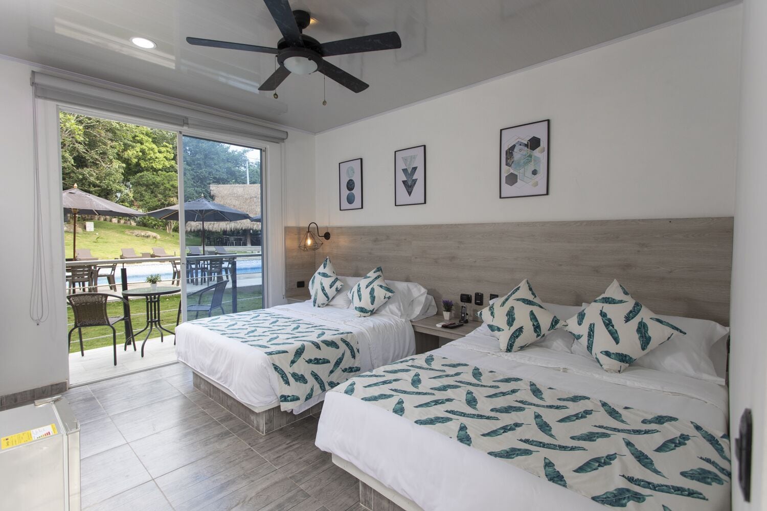 Free WiFi, bed sheets