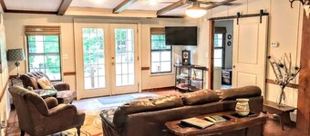 A Charming Country Cottage Nestled in the Woods