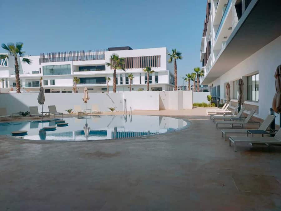 Seasonal outdoor pool