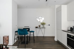 Dishwasher, dining tables
