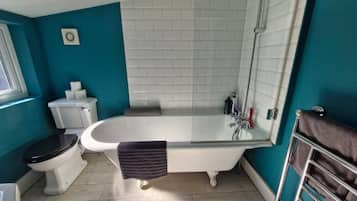 Hair dryer, towels