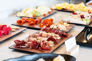 Daily buffet breakfast (EUR 10 per person)