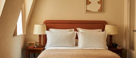 1 chambre, literie de qualité supérieure, surmatelas, minibar