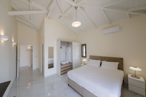 3 bedrooms, desk, iron/ironing board, travel cot - Manazil Mani Luxury villas - 3 bedroom villas with panoramic sea & mountain view (Stoupa)