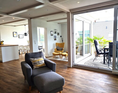 Moderne Herz-Oase zum Wohlfühlen