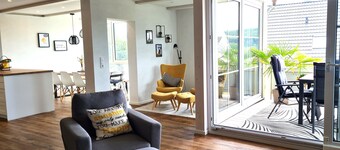 Modern heart oasis to feel good