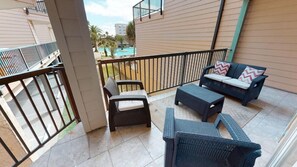Balcony - Maravilla Seawall Condo by AB Sea (Galveston)