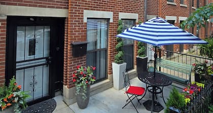 Spacious Townhome! 3 bedrooms & 2 complete bath and 2 outdoor Patios, Near Train