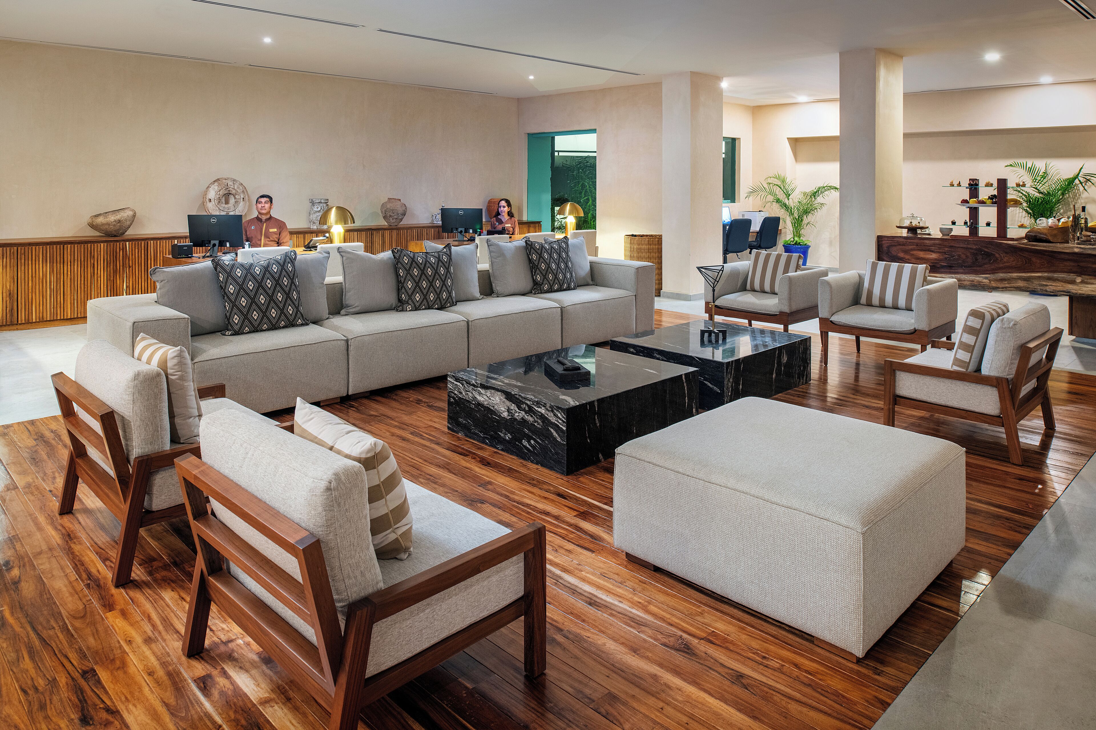 check-in/check-out kiosk