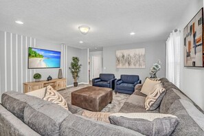 TV, video games, foosball