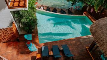 Master Suite with Balcony Lagoon View | Balcony view