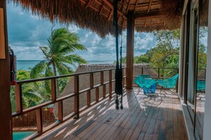 Master Suite with Balcony Lagoon View | Balcony view