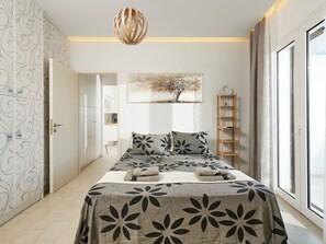 2 bedrooms, desk, free WiFi, bed sheets