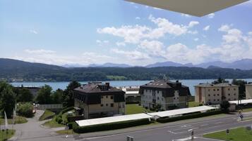 Blick von der Unterkunft