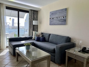 Living area - Perla Gris Aparthotel (Adeje)