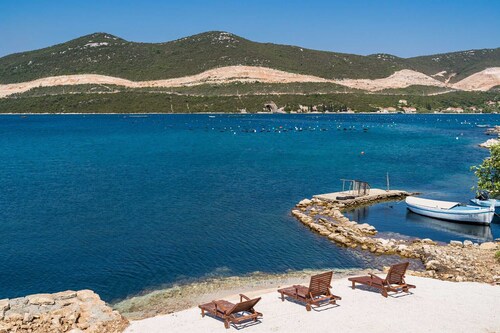 Beachfront Villa Olive Mill with a private pool