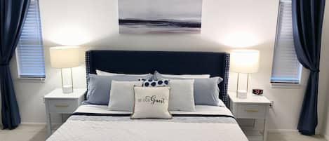 3 bedrooms, in-room safe, desk, iron/ironing board