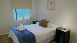 4 bedrooms, travel cot, WiFi, bed sheets