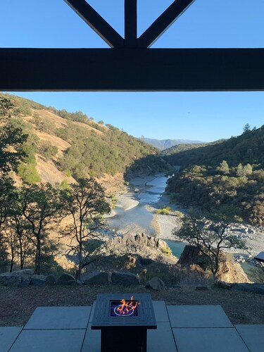 Private-Remote-Romantic  THE FISHING CABIN on the middle fork of the Eel River