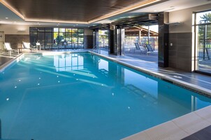 Una piscina techada