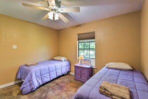 2 habitaciones, internet y ropa de cama 
