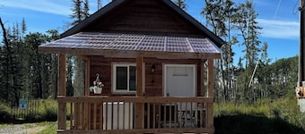 Kenai River access! Cute little cabin with a loft