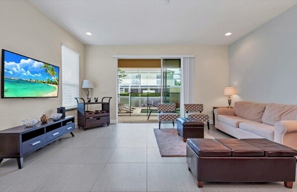 Living room - Serenity 3 Bed Townhome 3 Bedroom Townhouse by RedAwning (Clermont)