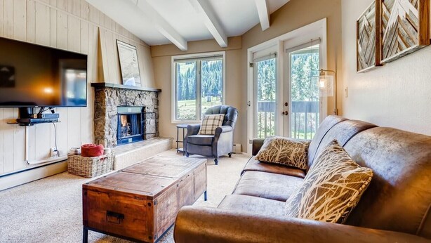 Condo, 2 Bedrooms | Living room | TV - Copper Valley 202 2 Bedroom Condo by RedAwning (Copper Mountain)