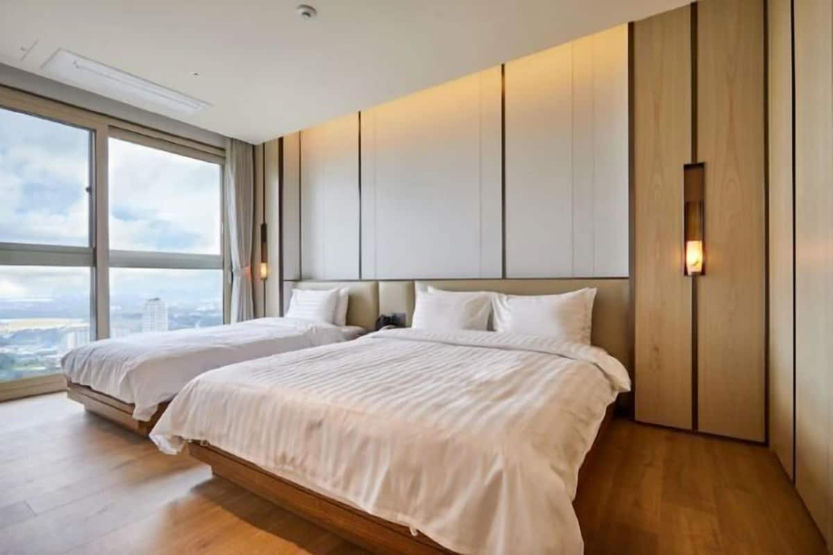 2 camere, biancheria da letto di alta qualità, Wi-Fi gratuito