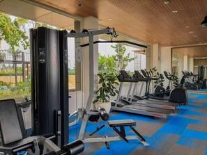 Gym - Comfy Modern 1BR at Skandinavia Apartment (Tangerang)
