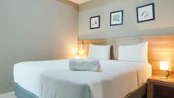 Rom | 1 soverom, wi-fi (inkludert) og sengetøy