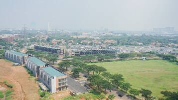 Voorkant van accommodatie