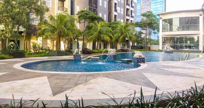 Fully Furnished with Comfortable Design 1BR Apartment Silkwood Residences