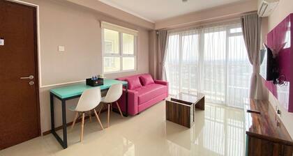 Modern & Cozy 2BR at Gateway Pasteur Apartment