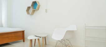 Cozy and Simply 1BR Green Pramuka Apartment