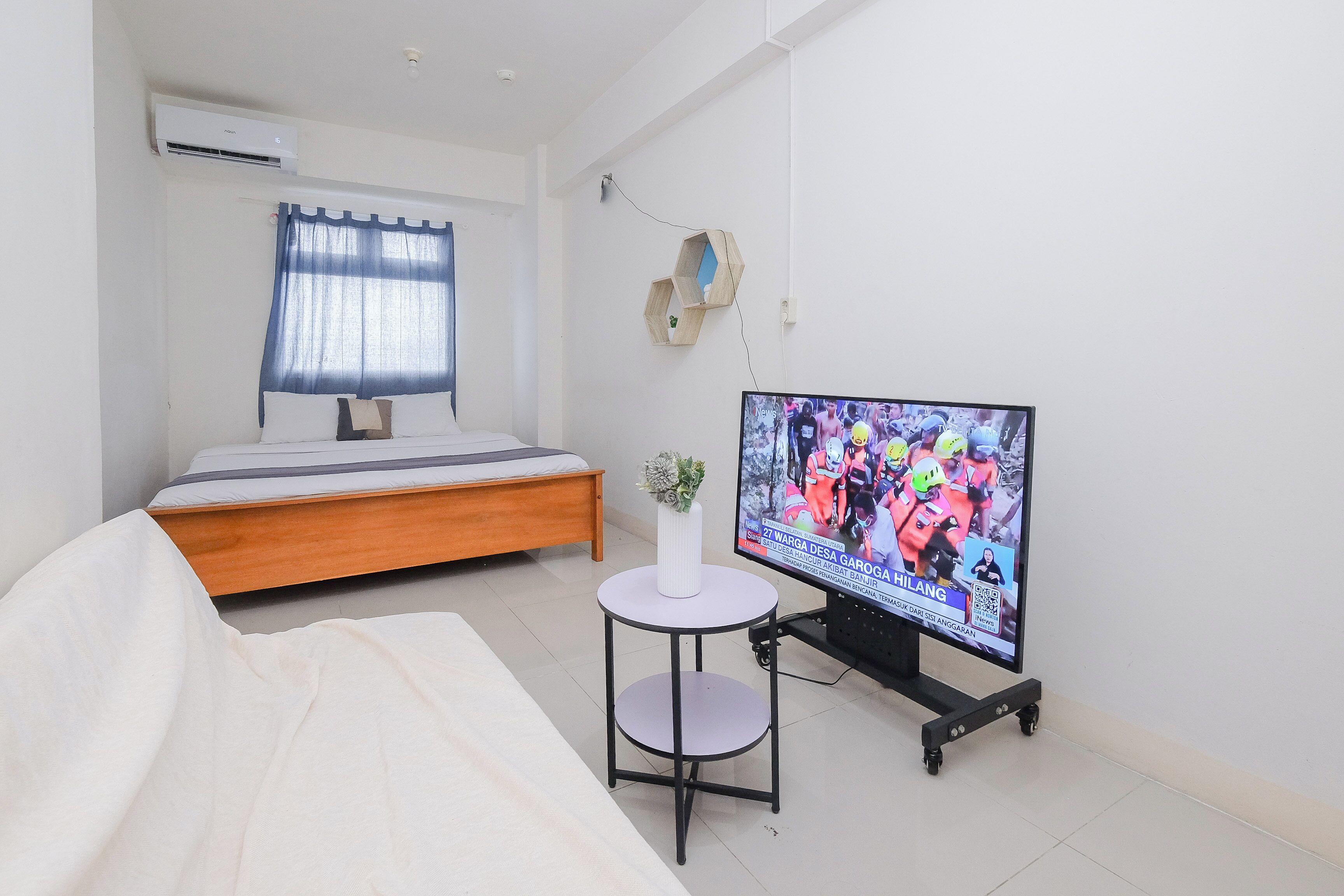 Rum | 1 sovrum, gratis wi-fi och sängkläder