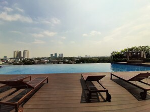 Outdoor pool - Comfortable 2BR Apartment at Springwood Residence (Tangerang)
