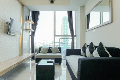 Fully Furnished with Comfortable Design 2BR Harco Mangga Besar Apartment