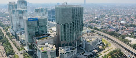 Voorkant van accommodatie