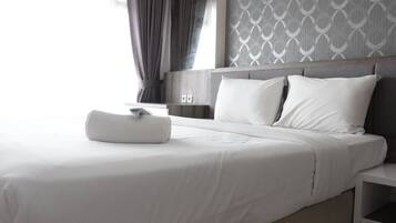 Free WiFi, bed sheets