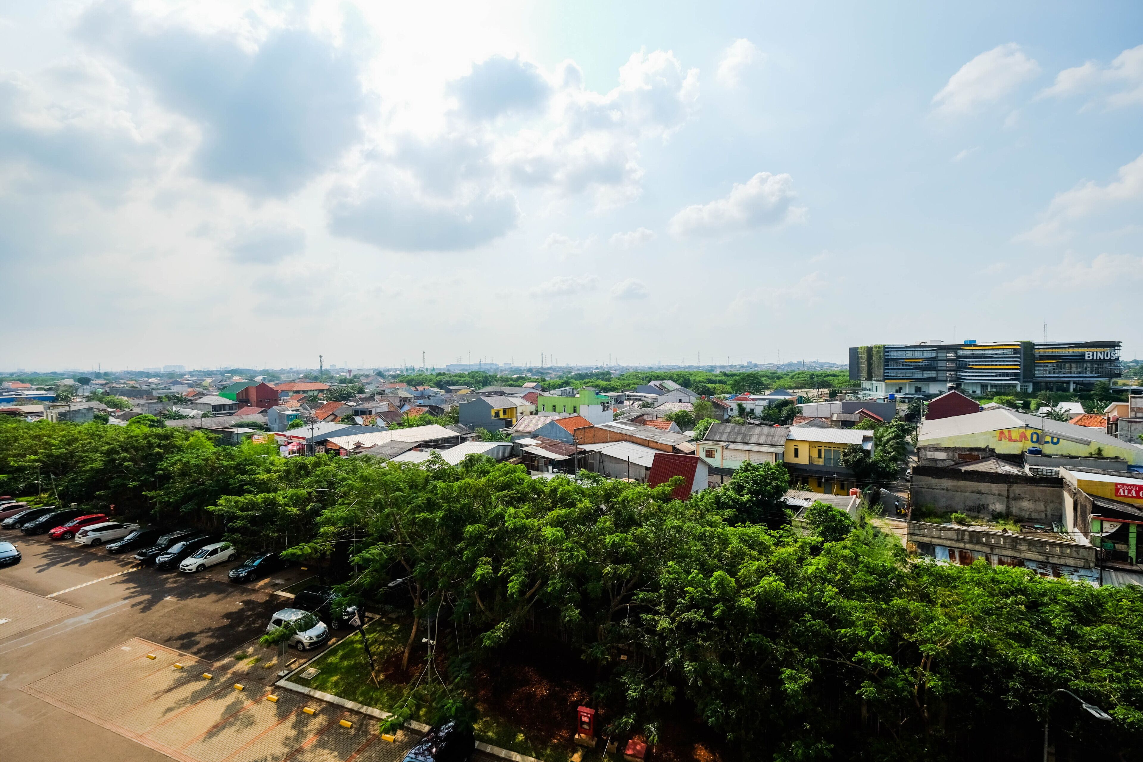 Fassade der Unterkunft