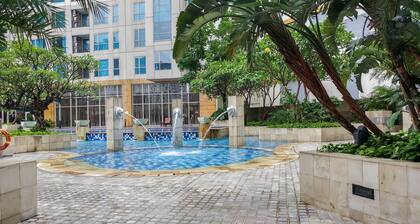 Best Modern and Homey 2BR Apartment at Casa Grande Residence