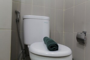 Room | Bathroom - Stylish and Modern Studio Apartment at Bintaro Plaza Residence (South Tangerang)