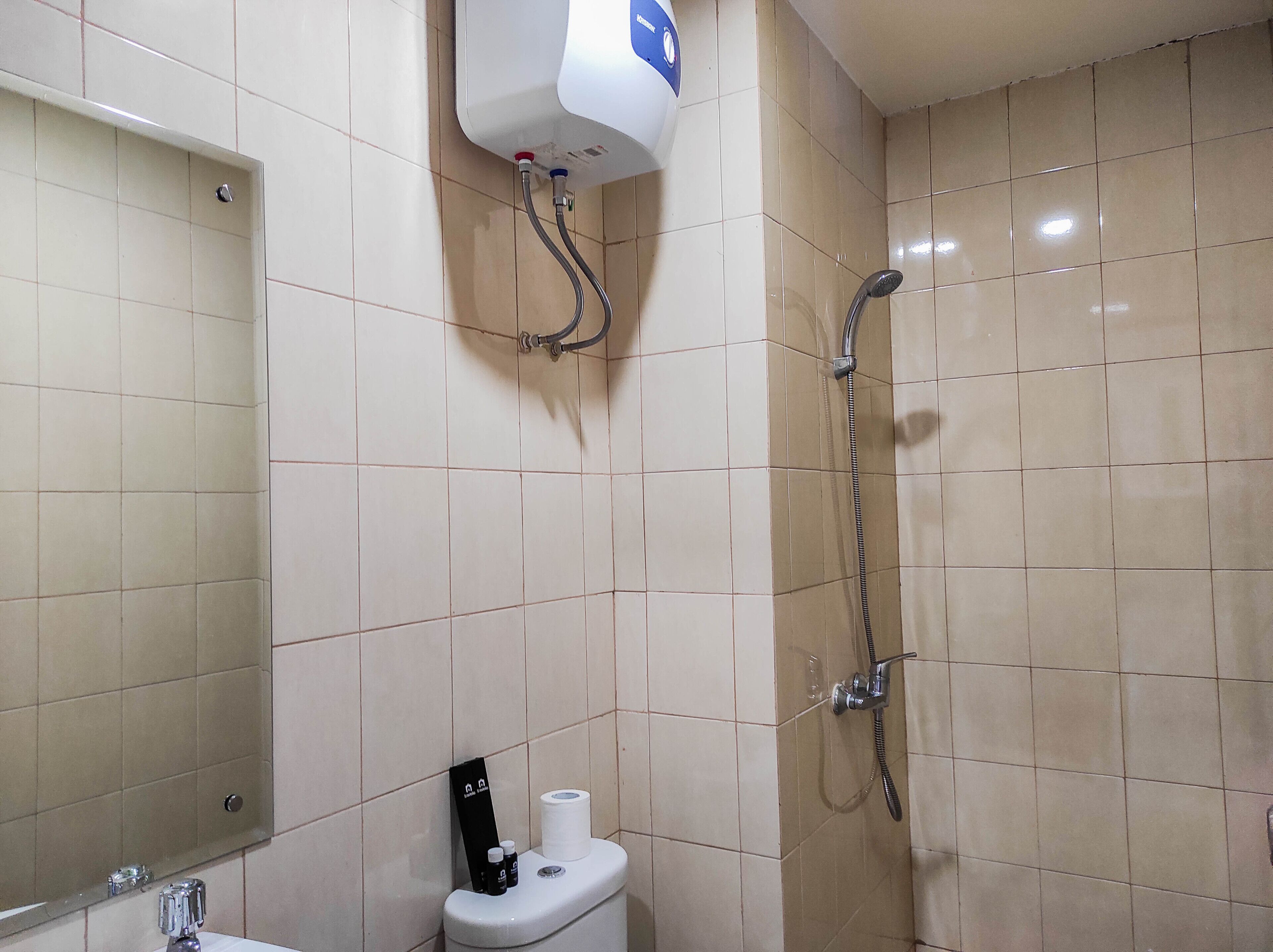 룸 | 욕실 | 샤워 시설, 무료 세면용품, 타월